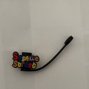 Sesame Street Black Straw Topper